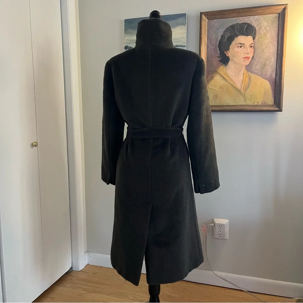 Max Mara Alpaca Belted Coat - Picture 6 of 15